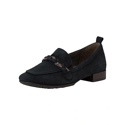 Imagen de Tamaris Comfort 8 84210 41 Komfortable Mehrweite Bequemschuh Damenschuh mit Kette Alltagsschuhe Business, Mocasín Mujer, Navy, 40 EU Ancho