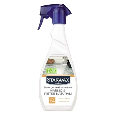 Imagen de STARWAX Bálsamo para embellecer el mármol y la piedra natural 500 ml incolora Cera, nutre protege de varias manchas como: agua, vino, café, leche, tinta...