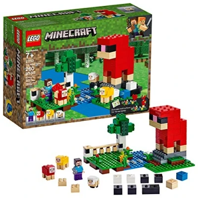 Imagen de LEGO Minecraft The Wool Farm 21153 Building Kit, New 2019 (260 Pieces)