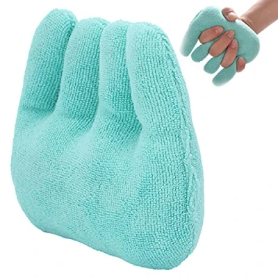 Imagen de Separador de Dedos Agarre Manual Pacientes Agarres Palma Cojines para Contractura la Mano Almohadilla Agarre, Cojín Contracción los Divisor Almoha