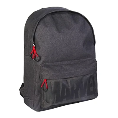 Imagen de Mochila Escolar de Marvel Idónea para Adolescentes con 2 Compartimentos, Espalda Ergonómica y Asas Ajustables Acolchadas Licencia Oficial