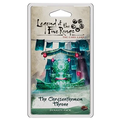 Imagen de Fantasy Flight Games FFGL5C05 The Chrysanthemum Trono Expansion Pack: L5R LCG, Multicolor