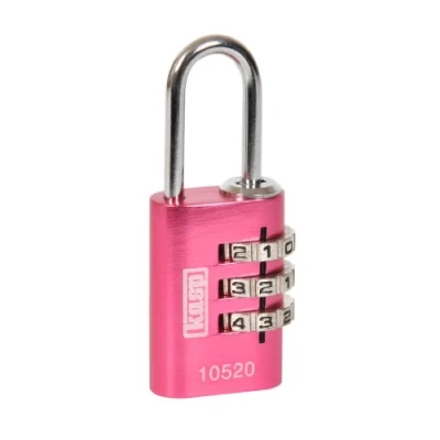 Imagen de Kasp K10520PIND Candado de combinación, aluminio, 20 mm, rosa