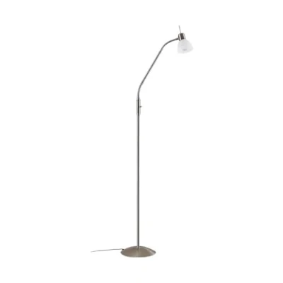 Imagen de Lindby Lámpara de pie Gwendolin, color níquel, 1 luces