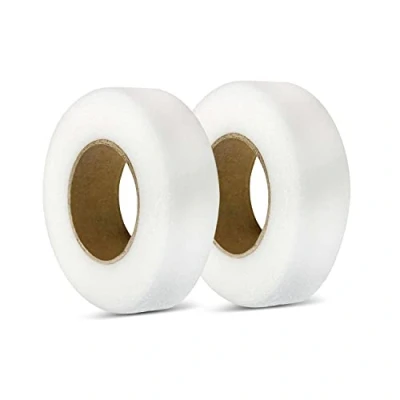 Imagen de CZ Store Cinta de Tela Termoadhesiva 25MX2✮GARANTÍA POR VIDA✮ Tira Dobladillo Adhesiva para Reparar Cortinas, Pantalones, Vestidos, Vaqueros, Uniformes No Se Necesita Coser