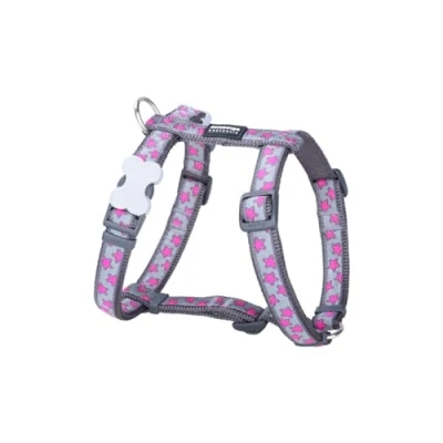 Imagen de Arnés para Perro Red Dingo Style Hot Pink ON Cool Grey 45 66 cm 36 59