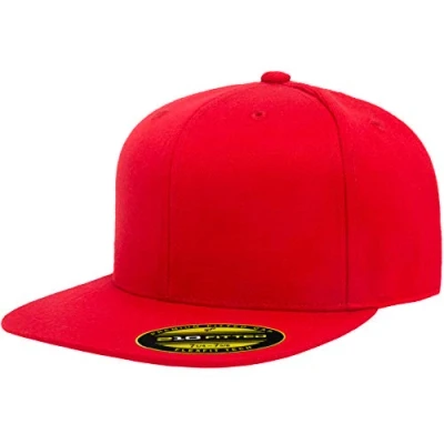 Imagen de Yupoong Gorra Plana Ajustada 210 Sombrero, Rosso, L/XL para Hombre
