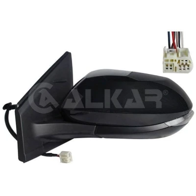 Imagen de Espejo retrovisor Alkar 6140078 derecha imprimado eléctrico calefactable, convexo para vehíc. con volante a la izquierda TOYOTA: Yaris IV