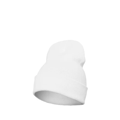 Imagen de Flexfit Yupoong Heavyweight LONG Gorro, Talla: One Size, White