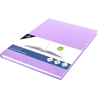 Imagen de Kangaro KTC K 5354 Cuaderno de bocetos (A4, tapa dura, 80 hojas, 100 gramos, papel blanco sin ácidos), color morado y