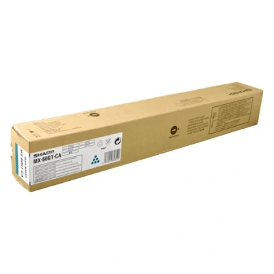 Imagen de Sharp MX 60GTCA toner cian (original)