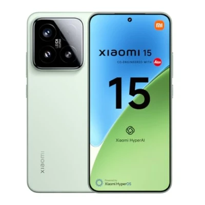 Imagen de Xiaomi 15 Smartphone de 12+512GB, Lente óptica Leica Summilux, Snapdragon 8 Elite, Pantalla AMOLED CrystalRes 6,36&quot; 120 Hz, HyperCharge 90W, Cargador no Incluido, Verde (Versión ES)