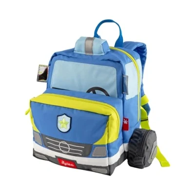 Imagen de Sigikid Mochila para niños, Azul/Policía, small, Casual