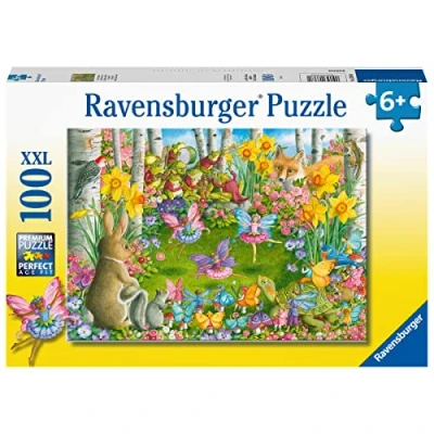 Imagen de Ravensburger Puzzle Hadas, 100 Piezas XXL, Edad Recomendada 6+ Años