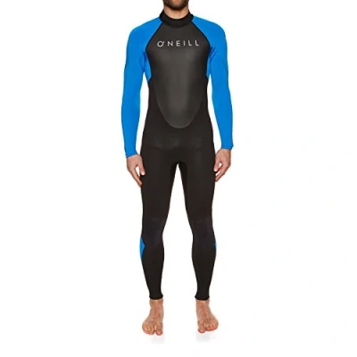 Imagen de O&#039;Neill Wetsuits Reactor II Traje de Neopreno con Cremallera Trasera (3/2 mm), Hombres, Negro/Océano, XXL