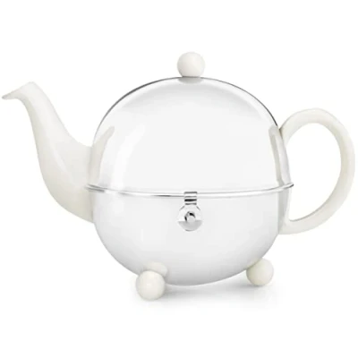 Imagen de Bredemeijer Tetera, Acero Inoxidable, Blanco, 165x274x184mm
