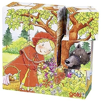 Imagen de Goki Schneewittchen Puzzle de Dados, Multicolor, Small (57542.0)