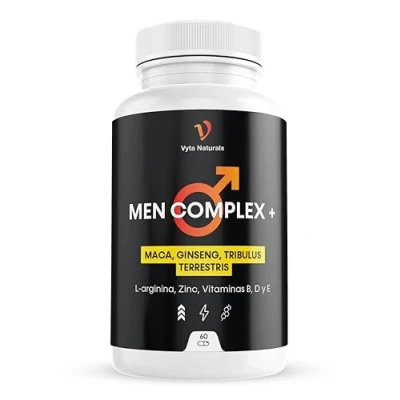 Imagen de Testosterona Hombre Con Maca, Tribulus Terrestris, Ginseng, L arginina, Zinc, Vitaminas B, D y E