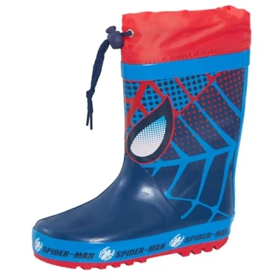 Imagen de Botas de Goma Spiderman con Cordón Navy/Rojo EU 29 / UK 11 Niño