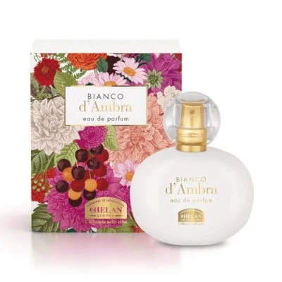 Imagen de Helan, Bianco D&#039;Ambra, Perfume Mujer, Eau de Parfum para la Piel del Cuerpo con Larga Duración, 4 5 Horas, Difícil Olvidar 50 ml Made in Italy