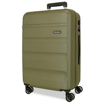 Imagen de Roll Road Flex Maleta Mediana Verde 46x65x23 cms Rígido 3,16 kgs Cierre de combinación Lateral ABS 56L