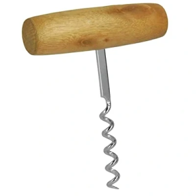 Imagen de Metaltex SACACORCHOS Forma &#039;T&#039;, Plateado, 2.7 x 9.4 16 cm