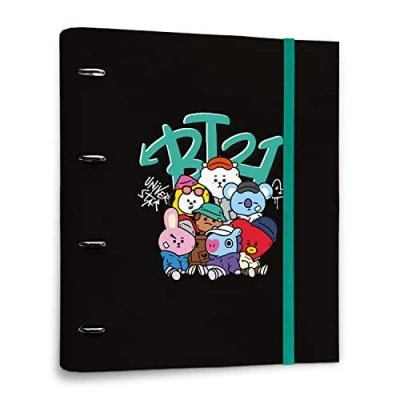 Imagen de Grupo Erik Archivador 4 anillas BT21 Carpeta A4 tapa dura Material escolar y papeleria Vuelta al Cole