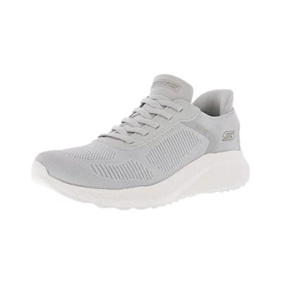 Imagen de Skechers Bobs Squad Chaos, Zapatos Mujer, Gris Claro, 39.5 EU