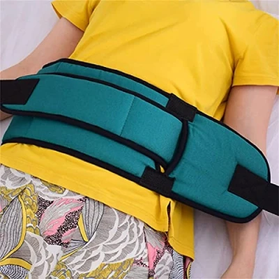Imagen de NTCE Cinturón de Seguridad para Cama, Abdominal Confort Silla Ruedas o Geriátrica Alta Protección Anti Caídas