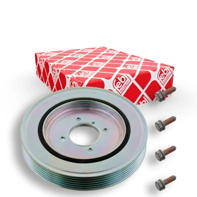 Imagen de febi BILSTEIN 33788 Polea de cigüeñal 6PK 153 5 con tornillos, para Plus CITROËN: Xsara Hatchback, Berlingo / First I norauto,