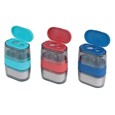 Imagen de Maped 048710 equilibrio Duo 2 agujero Sacapuntas y goma de borrar