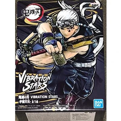 Imagen de Banpresto Figura de Acción Tengen Uzui Demon Slayer: Kimetsu No Yaiba, Vibration Stars, 13cm, Multicolor