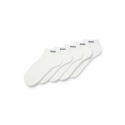 Imagen de BOSS 5PACK AS UNI CC Calcetines, Hombre, Talla: 39 42, White