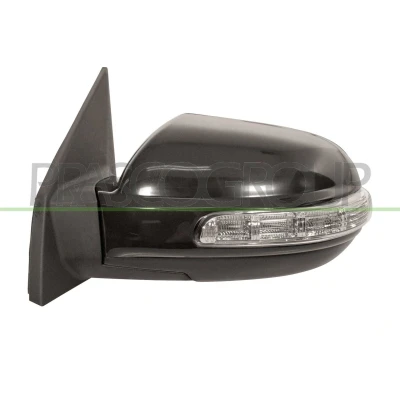 Imagen de Espejo retrovisor Prasco HN8027234 izquierda negro eléctrico calefactable, abatible eléctricamente, convexo, no tintado