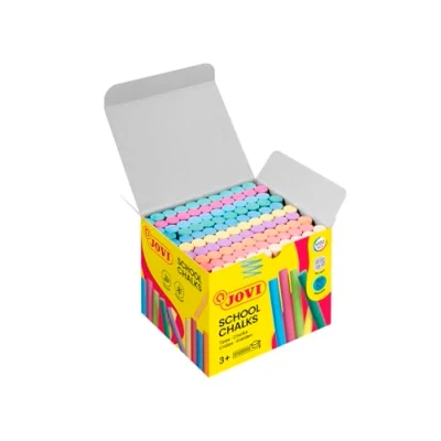 Imagen de Jovi Classcolor 152692 Pack de 100 tizas, multicolor
