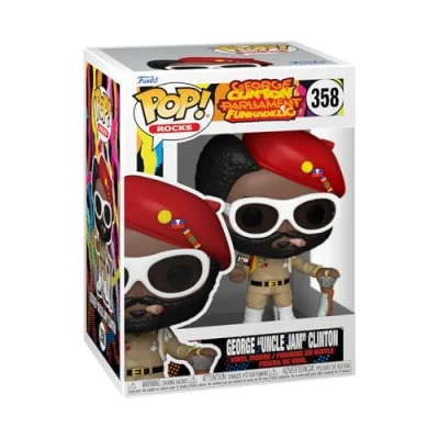 Imagen de Funko Pop! Rocks: George Clinton Parliament Funkadelic Figura de Vinilo Coleccionable Idea Regalo Mercancia Oficial Juguetes para Niños y Adultos Music Fans Muñeco Coleccionistas