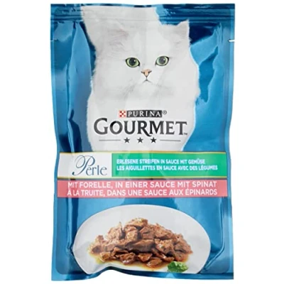 Imagen de Gourmet Perle Comida para Gatos (26 x 85 g), diseño de Rayas