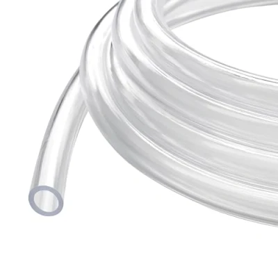 Imagen de Corsair Hydro X Series, XT Softline 10/13 mm (3/8 Pulgadas/1/2 Pulgadas) DI/DE Tubos (Tubos Transparentes, Material PVC, Resistentes a Los Rayos UV, Fáciles de Cortar) Transparente