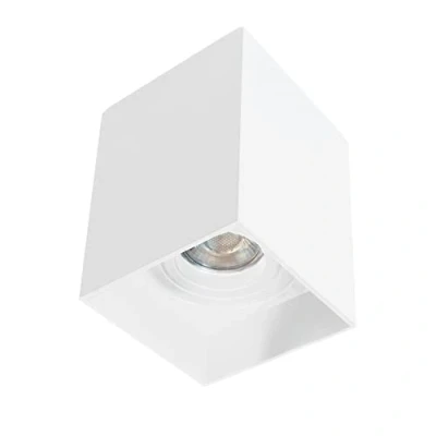 Imagen de wonderlamp Foco techo de Superficie Blanco, orientable 30º, Bombilla GU10, IP20, Classic