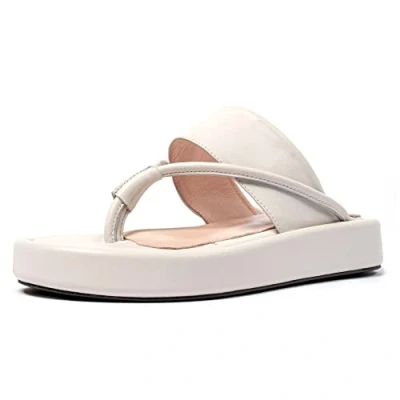 Imagen de L37 HANDMADE SHOES I&#039;m So Excited, Sandalia Mujer, Blanco, 36 EU