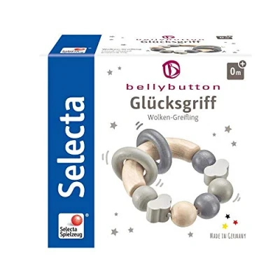 Imagen de Selecta Sonajero con Mango de la Suerte, Color Gris (Schmidt Spiele GmbH 64002)