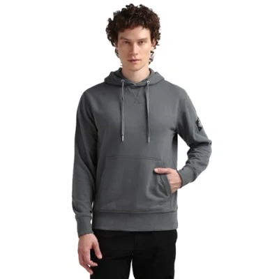 Imagen de Calvin Klein Jeans Badge Hoodie J30j323430 Sudaderas con Capucha, Verde (Dark Juniper), L Hombre