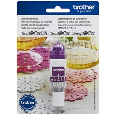Imagen de Brother ScanNCut CAHLF1 Soporte para Cuchillas Profundo máquinas de Corte, Incluye Espuma y Madera balsa, Use with Thicker Materials
