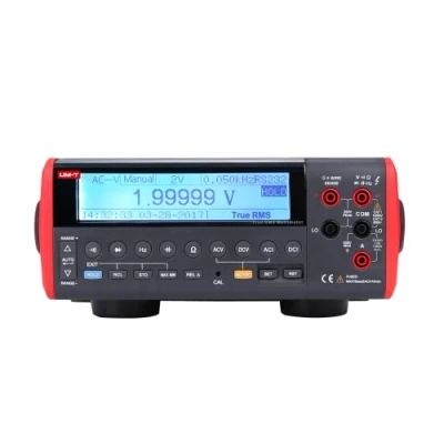 Imagen de UNI T UT800 Series Multímetros tipo banco True RMS, rango automático, economía de escritorio portátil, fuente alimentación CA y CC (UT802)