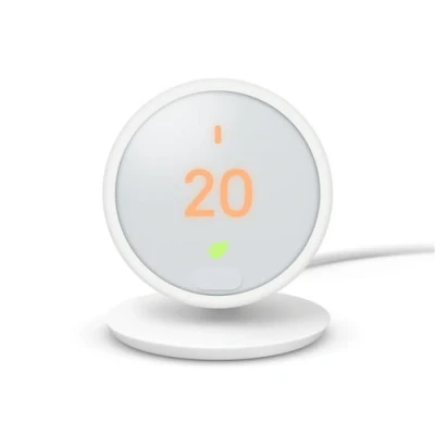 Imagen de Termostato Google Nest Termostat E HF001235 IT, LCD, Wi Fi, App Nest, Blanco, Domótica