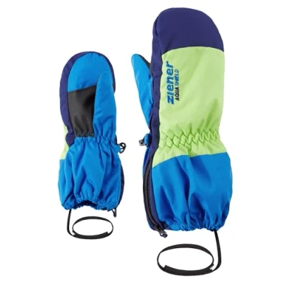 Imagen de Ziener Levi Guantes de esquí, Unisex niños, Persian Blue, 80