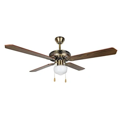 Imagen de Orbegozo CL 06132 M Ventilador de techo con luz, 4 palas reversibles, diámetro 132 cm, 3 velocidades y 60 W potencia,