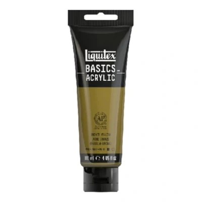 Imagen de Liquitex Basic Acrylic Tubo de Pintura Acrílica, 118 ML, Amarillo (Amarillo Bronce Nuevo)