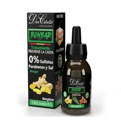 Imagen de Don Cabello Loción Preventiva de Caida Serum Crecimiento Reduce la Caída del Y Estimula su Locion Natural con Romero, Jengibre Canela (125 ml)