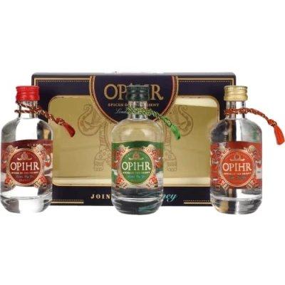 Imagen de Opihr Gin SPICES OF THE ORIENT London Dry Miniset 43% Vol. 3x0,05l